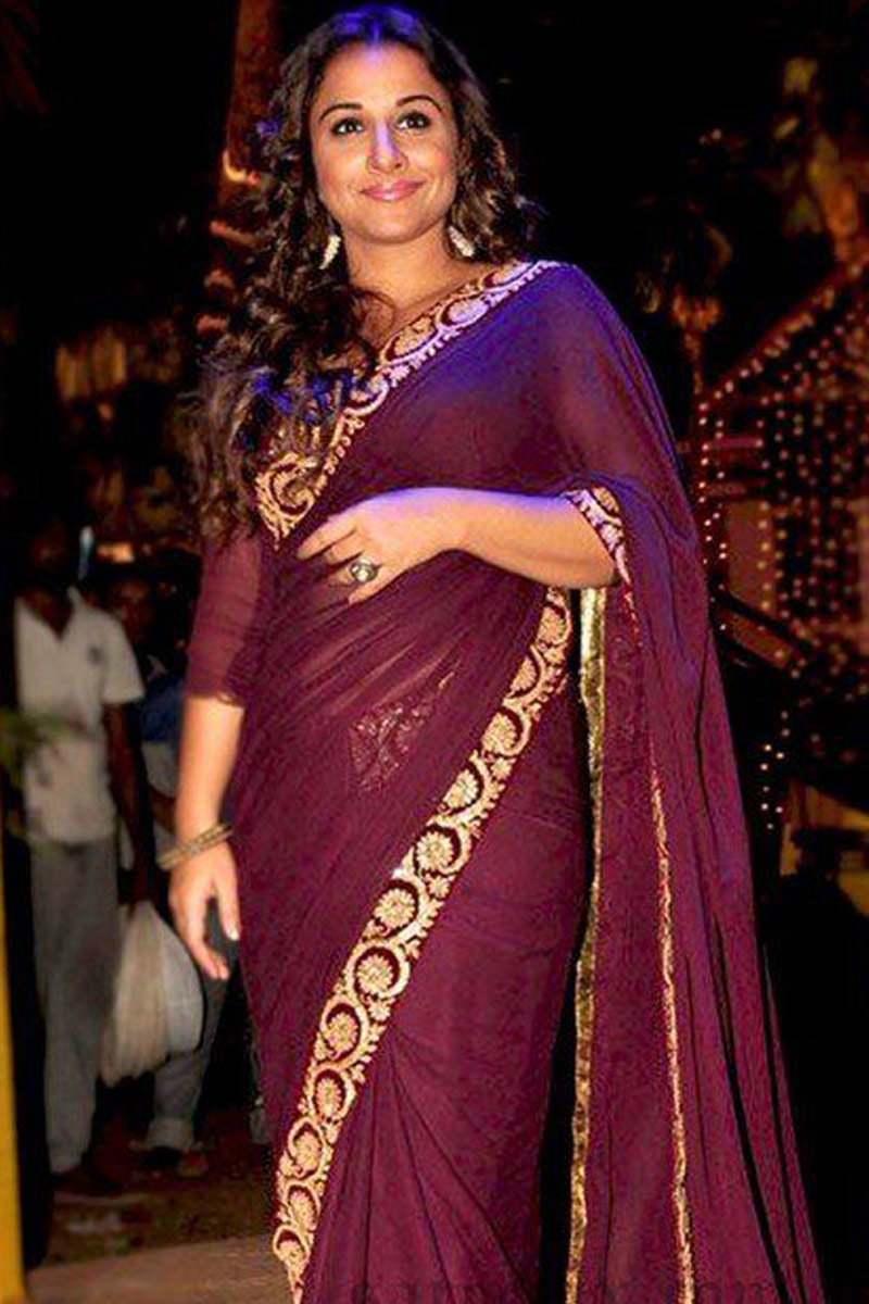 Plus Size Sarees: Fabrics Ideal for Plus Size Women – Glamwiz India