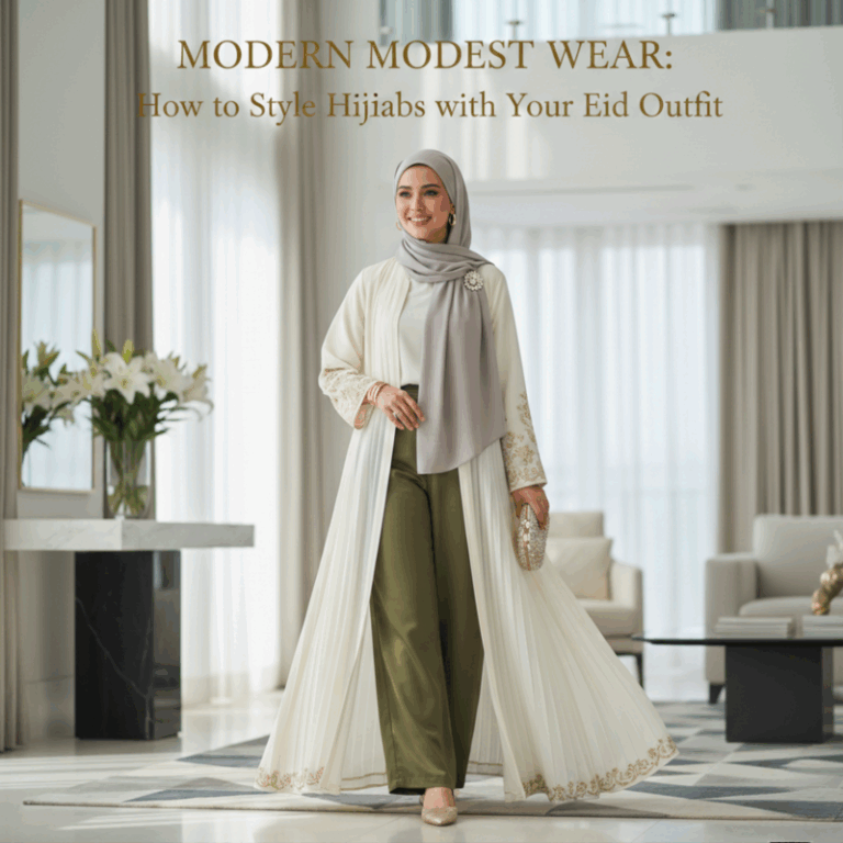 Modern Modest Wear: How to Style Hijabs with Your Eid Outfit