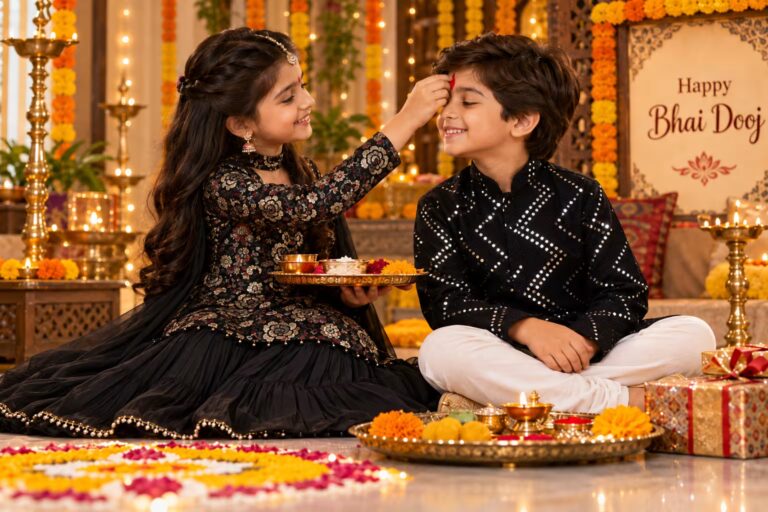 Indian Sibling Outfits for Bhai Dooj
